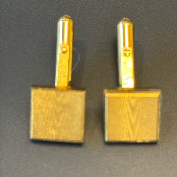 Dior Other - Christian Dior Gold Tone Cufflinks